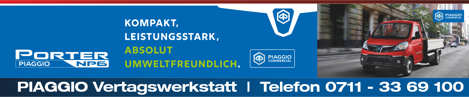 PIAGGIO Vertragswerkstatt - JETZT!