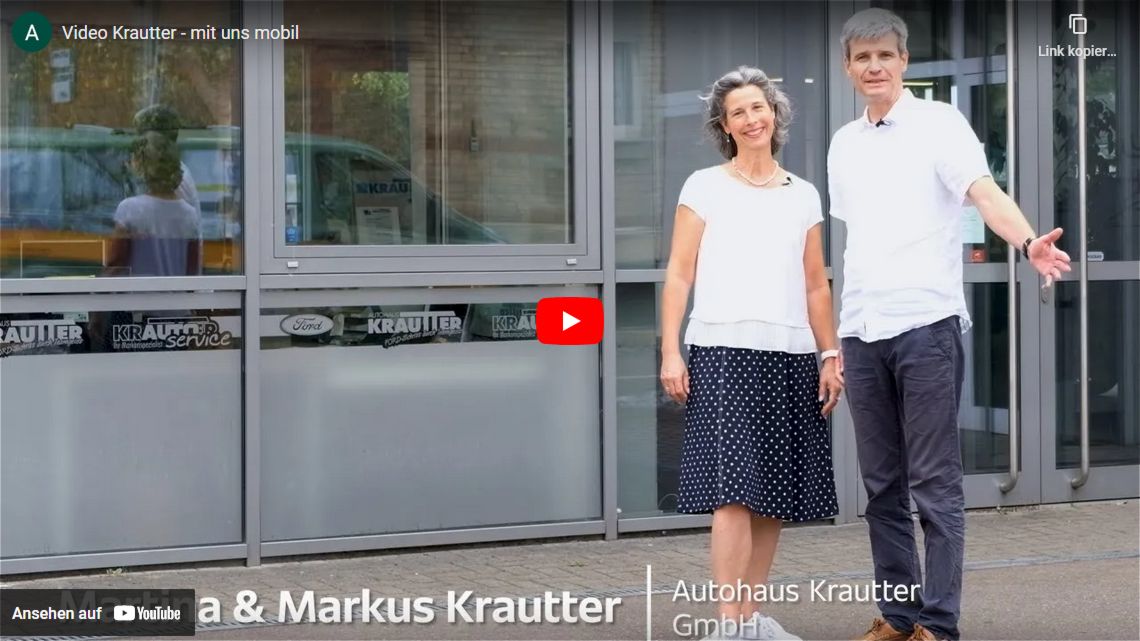 Vorstellung Autohaus Krautter per Video